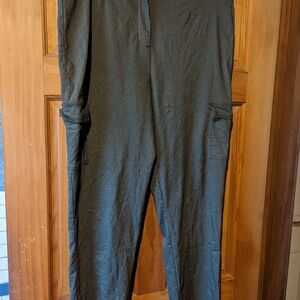 Green Bengaline Dress Pants